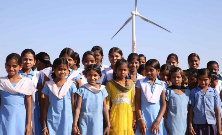 Klimaschutzprojekt Stromerzeugung Rajasthan