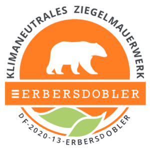 Klimaneutrales Ziegelmauerwerk Logo