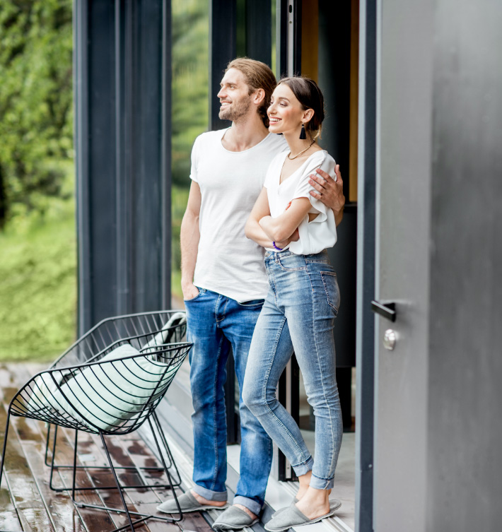 Symbolbild Paar auf Terrasse